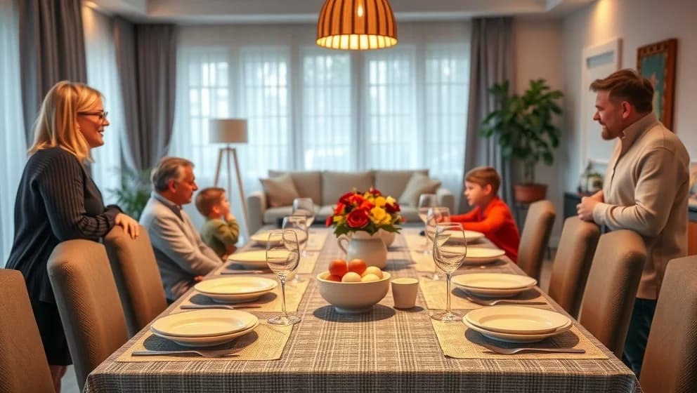 En familj som vår lever sitt eget liv